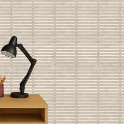 Dutch Wallcoverings Vliesbehang Artifice planken - beige/wit - 10,05m x 53cm Sale