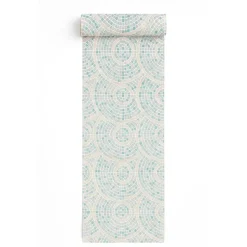 Dutch Wallcoverings Vliesbehang Artifice mozaïc tegel - grijs/petrol - 10mx53cm Sale