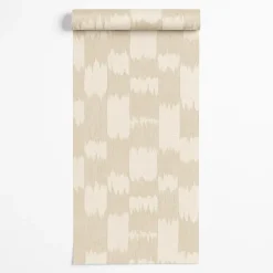 Dutch Wallcoverings Vliesbehang Renaissance textured loom - beige - 10m x 53cm New