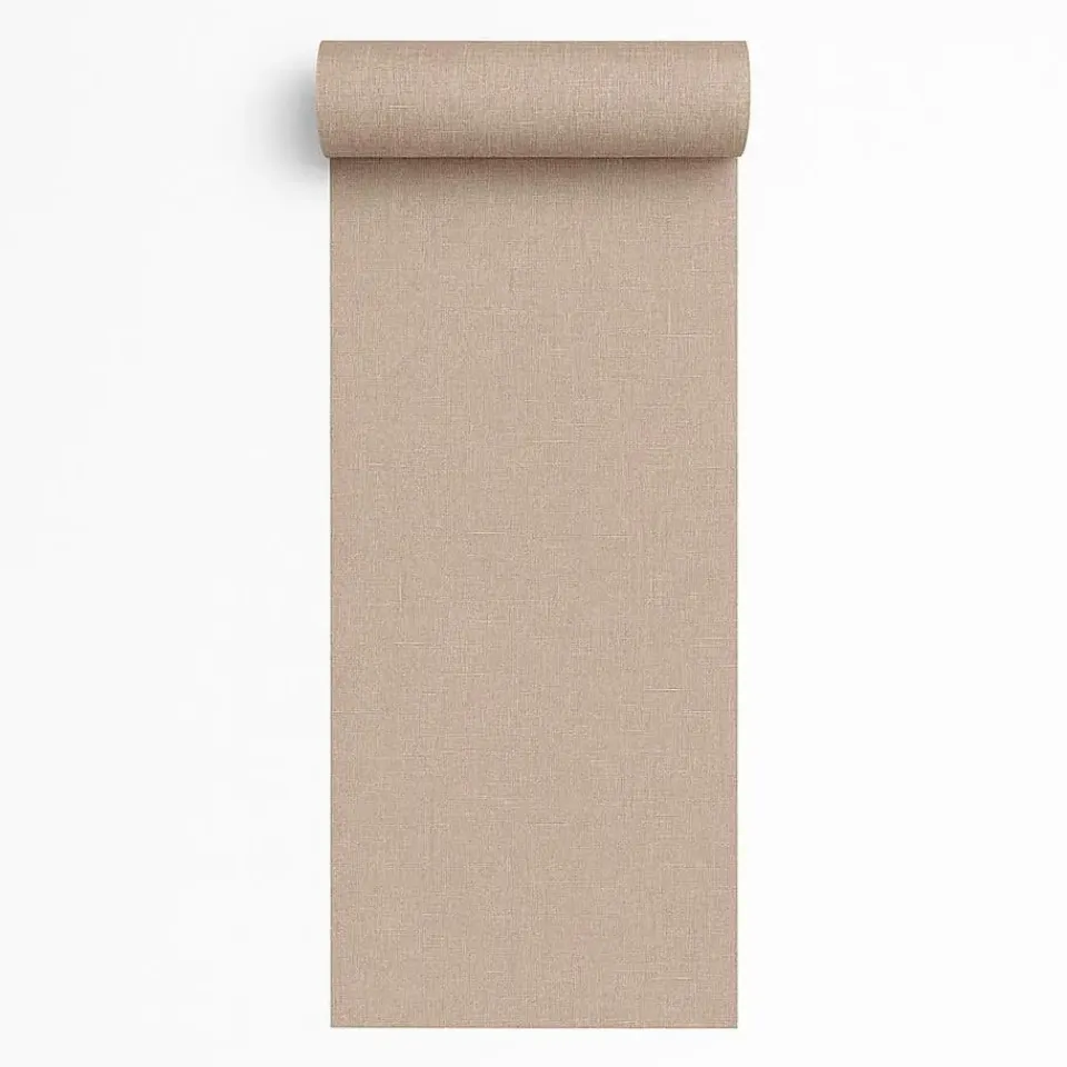 Dutch Wallcoverings Vliesbehang Renaissance natural weave - taupe - 10m x 53cm Sale