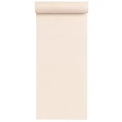 Dutch Wallcoverings Vliesbehang Wall Fabric linen light - crème - 10,05m x 53cm Discount