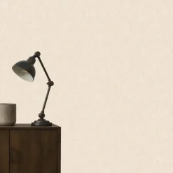 Dutch Wallcoverings Vliesbehang Fabric Touch velvet - crème - 10,05m x 53cm Hot