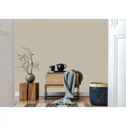 Dutch Wallcoverings Vliesbehang Wall Fabric linen - beige - 10,05m x 53cm Online