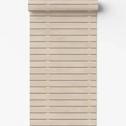 Dutch Wallcoverings Vliesbehang Artifice planken - beige - 10,05m x 53cm Discount