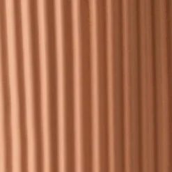 Leen Bakker EANTIO - Bloempot - 37 x 37 x 56 cm - Bruin - Kleivezels Best