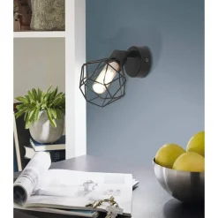 EDI light Zapata 1 Opbouwspot - 1 lichts - G9 - Glas - Amber Outlet