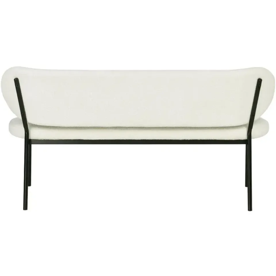 Giga Meubel Eetkamerbank Beige Stof - Diepte 63cm - Zitbreedte 160cm - Maddie Outlet