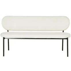 Giga Meubel Eetkamerbank Beige Stof - Diepte 63cm - Zitbreedte 160cm - Maddie Outlet