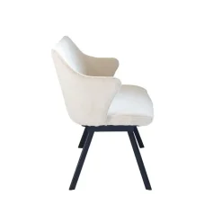 Giga Meubel Eetkamerbank Rechthoek - Beige Stof - 160x60x88cm - Taylor Online