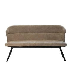 Giga Meubel Eetkamerbank Taupe Stof - 160x60x88cm - Zithoogte 48cm - Avery Sale