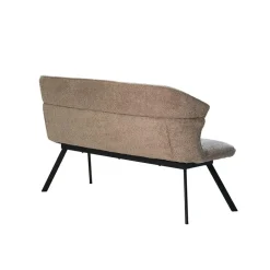 Giga Meubel Eetkamerbank Taupe Stof - 160x60x88cm - Zithoogte 48cm - Avery Sale