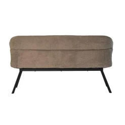 Giga Meubel Eetkamerbank Taupe Stof - 160x60x88cm - Zithoogte 48cm - Avery Sale