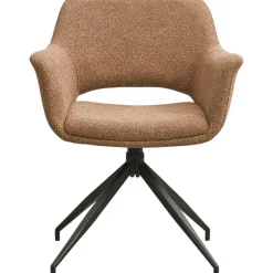 Leen Bakker Eetkamerstoel Belle - stof - oudroze Sale