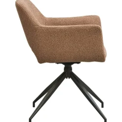 Leen Bakker Eetkamerstoel Belle - stof - oudroze Sale