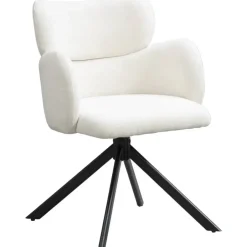 Leen Bakker Eetkamerstoel Coco - crème Clearance