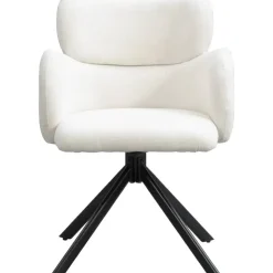 Leen Bakker Eetkamerstoel Coco - crème Clearance