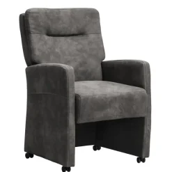 Leen Bakker Eetkamerstoel Daniel - antraciet Clearance