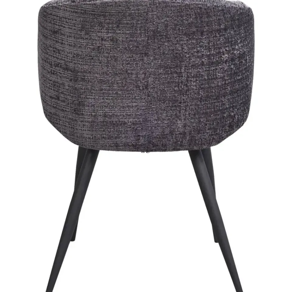 Leen Bakker Eetkamerstoel Demi - antraciet Online