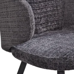 Leen Bakker Eetkamerstoel Demi - antraciet Online