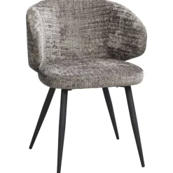 Leen Bakker Eetkamerstoel Demi - taupe Clearance