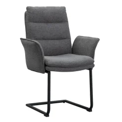 Leen Bakker Eetkamerstoel Evi - antraciet New