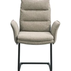 Leen Bakker Eetkamerstoel Evi - taupe Discount