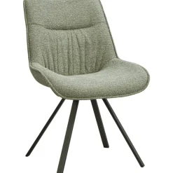Leen Bakker Eetkamerstoel Gijs - groen Clearance