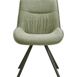 Leen Bakker Eetkamerstoel Gijs - groen Clearance