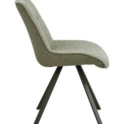 Leen Bakker Eetkamerstoel Gijs - groen Clearance