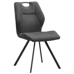 Leen Bakker Eetkamerstoel Jesse - antraciet Outlet
