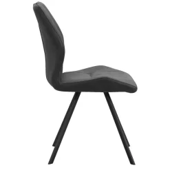 Leen Bakker Eetkamerstoel Jesse - antraciet Outlet