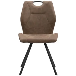 Leen Bakker Eetkamerstoel Jesse - cognac Clearance