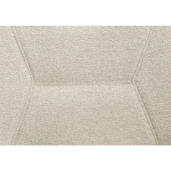 Leen Bakker Eetkamerstoel Jesse met armleuning - bouclé - zand Hot