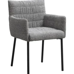 Leen Bakker Eetkamerstoel Mees - grijs Discount