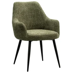 Leen Bakker Eetkamerstoel Noah - groen Outlet