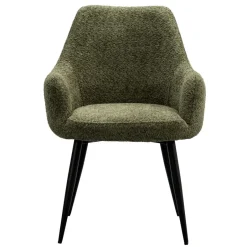 Leen Bakker Eetkamerstoel Noah - groen Outlet