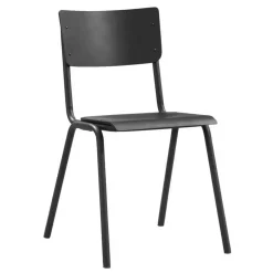 Leen Bakker Eetkamerstoel Oscar - hout - zwart Clearance