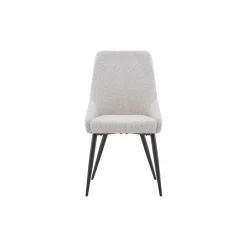 Furnihaus Eetkamerstoel Oscar Beige Boucle Set van 2 Clearance