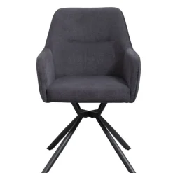 Leen Bakker Eetkamerstoel Saar - antraciet Best