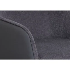 Leen Bakker Eetkamerstoel Saar - antraciet Best