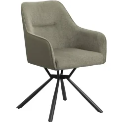 Leen Bakker Eetkamerstoel Saar - groen Hot