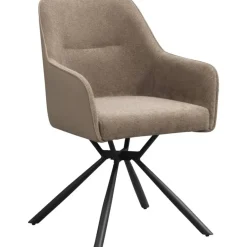Leen Bakker Eetkamerstoel Saar - taupe