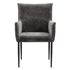 Leen Bakker Eetkamerstoel Teun - antraciet Clearance