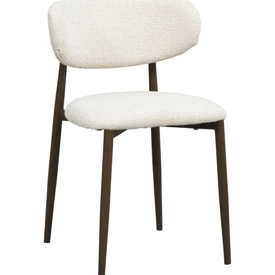 Leen Bakker Eetkamerstoel Tibor - crème New