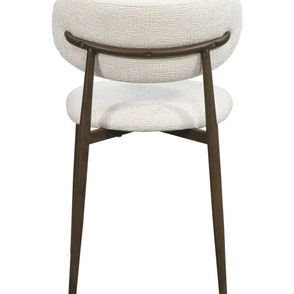 Leen Bakker Eetkamerstoel Tibor - crème New