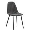 Leen Bakker Eetkamerstoel Vince - stof - antraciet Sale