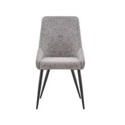 Furnihaus Eetkamerstoelen set van 2 - Oscar - Bruin - Stof Discount