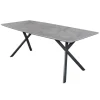Giga Living Eettafel Betonlook - 190x90x76cm Hot