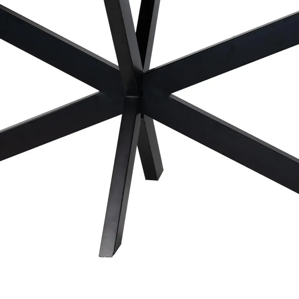 Giga Meubel Eettafel Deens Ovaal - Bruin Hout - 240cm - Tafel Jordan Outlet