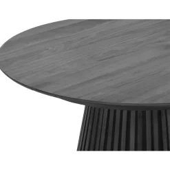 Leen Bakker Eettafel Irene - zwart - uitschuifbaar Clearance